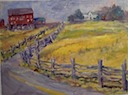 Red Barn with fence